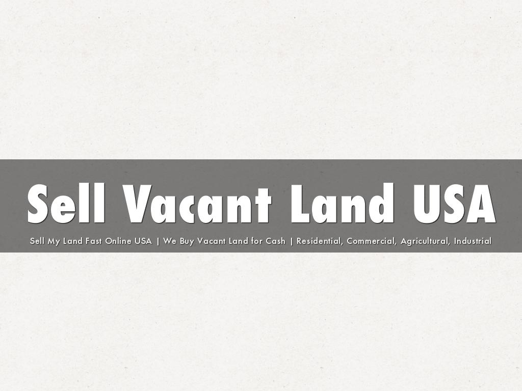 Sell Vacant Land USA