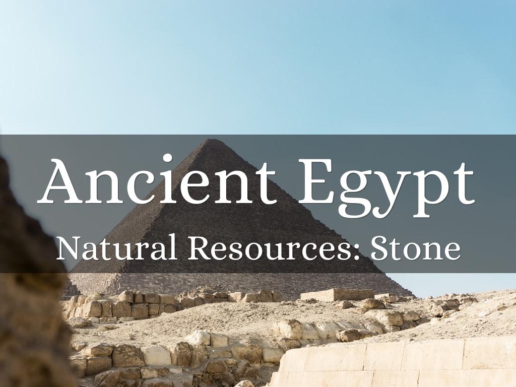 Ancient Egypt: Stone
