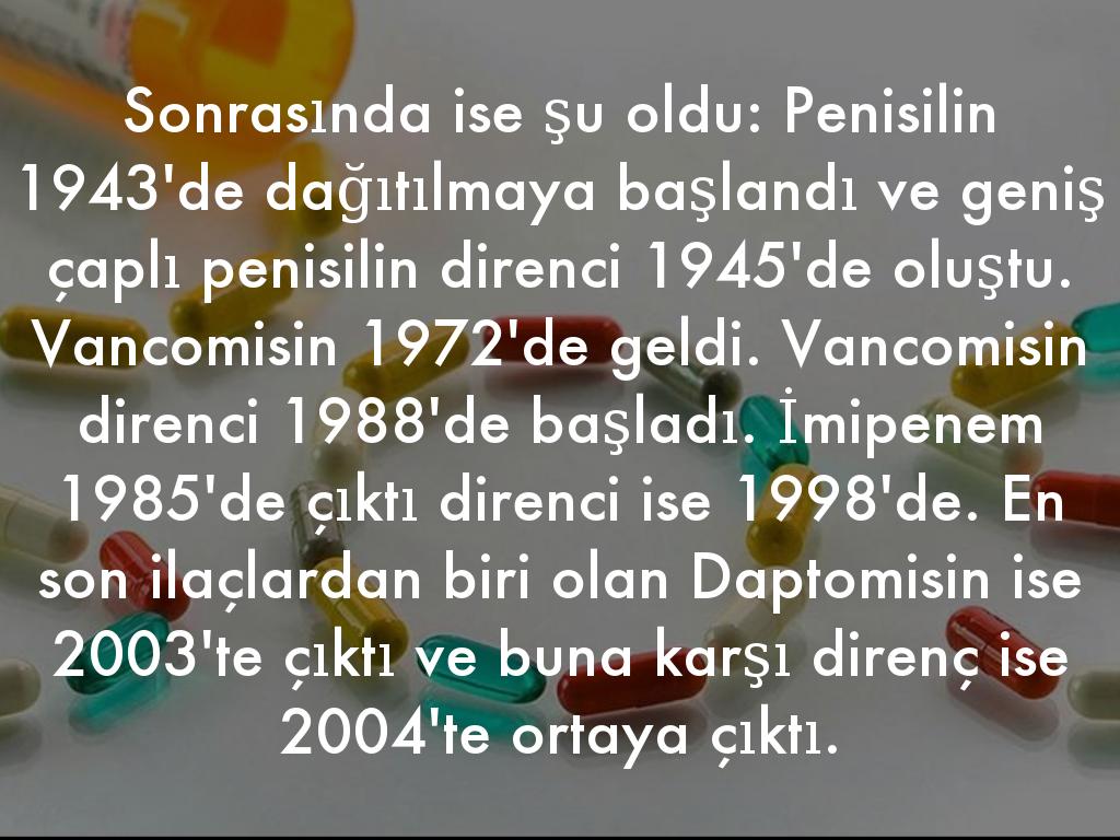 Antibiyotik direnci yüzünden 10 milyon kişi ölecek Antibiyotik direnci yüzünden 10 milyon kişi ölecek