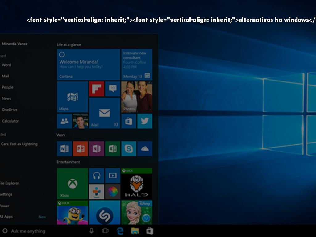 <font style="vertical-align: inherit;"><font style="vertical-align: inherit;">alternativas ha windows</font></font>
