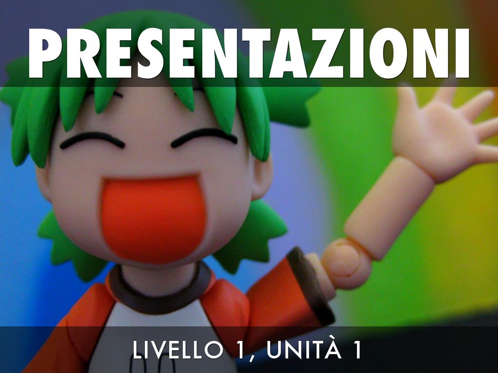 PRESENTAZIONI