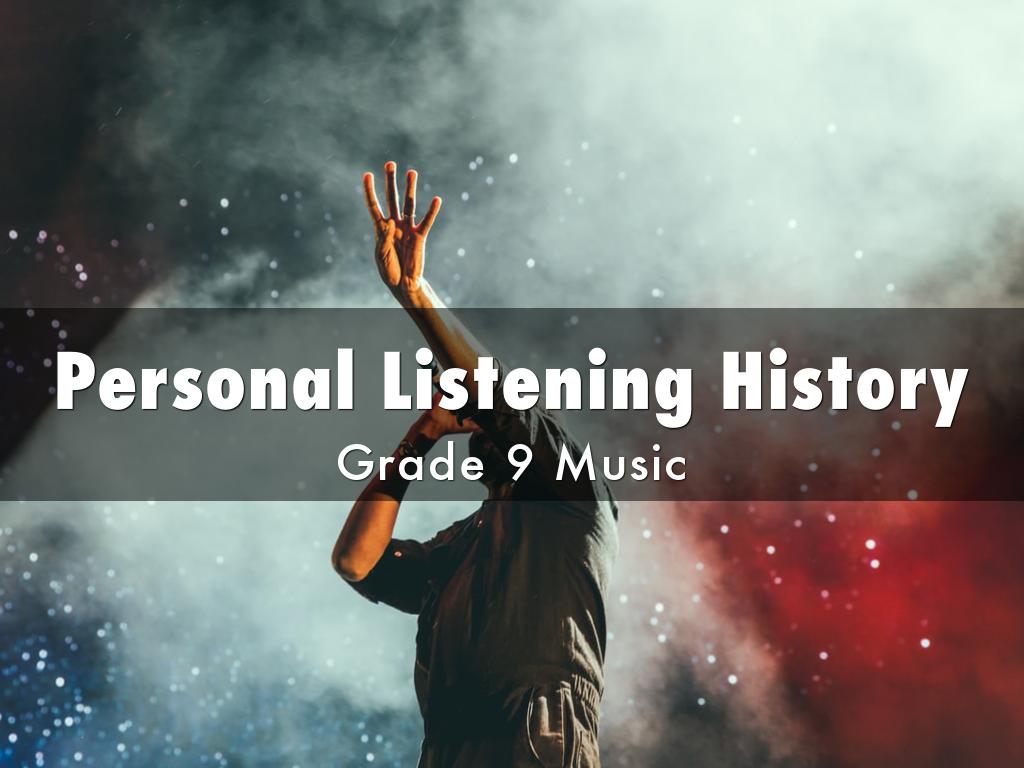 Personal Listening History