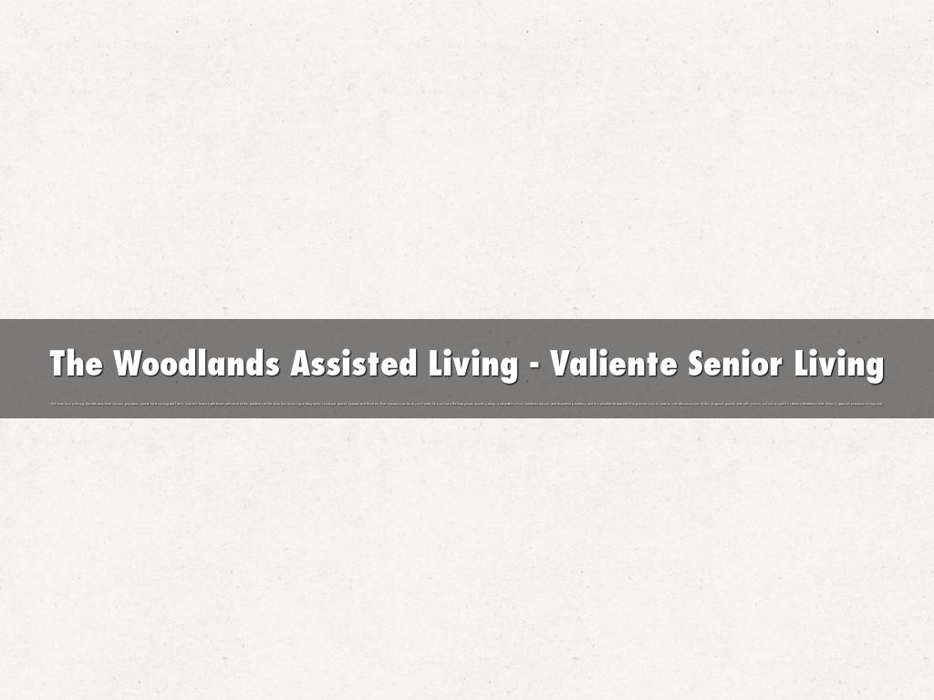 Senior Living Tomball Tx - Valiente Senior Living