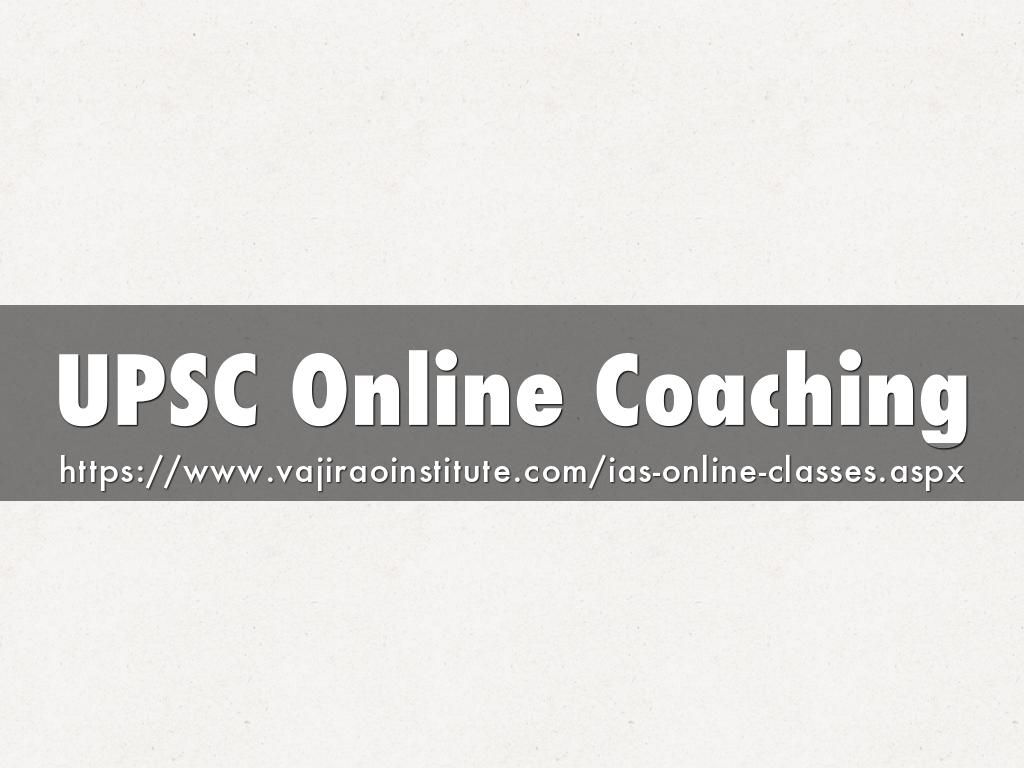 UPSC Online Coaching in Delhi