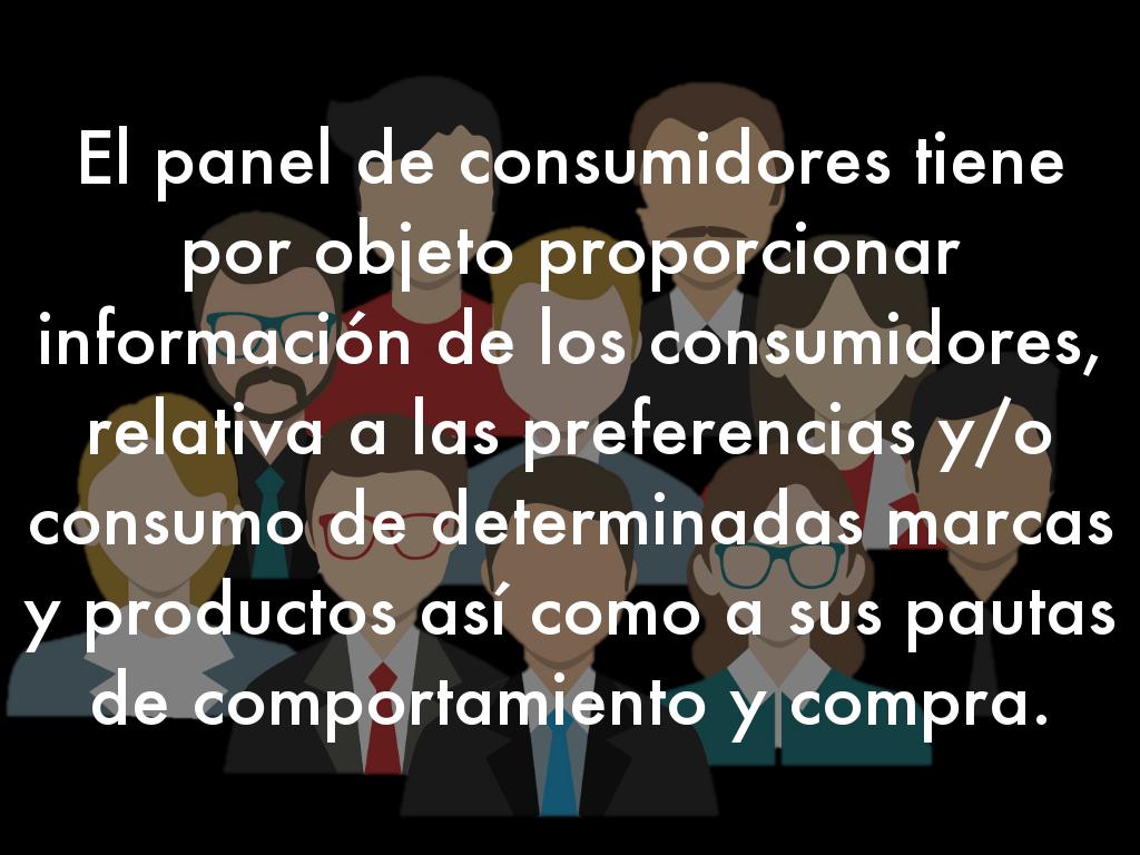 El panel de consumidores como herramienta de investigac