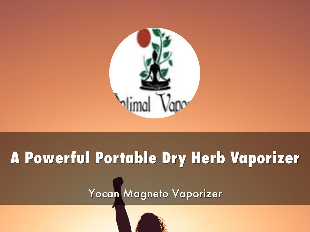A Powerful Portable Dry Herb Vaporizer