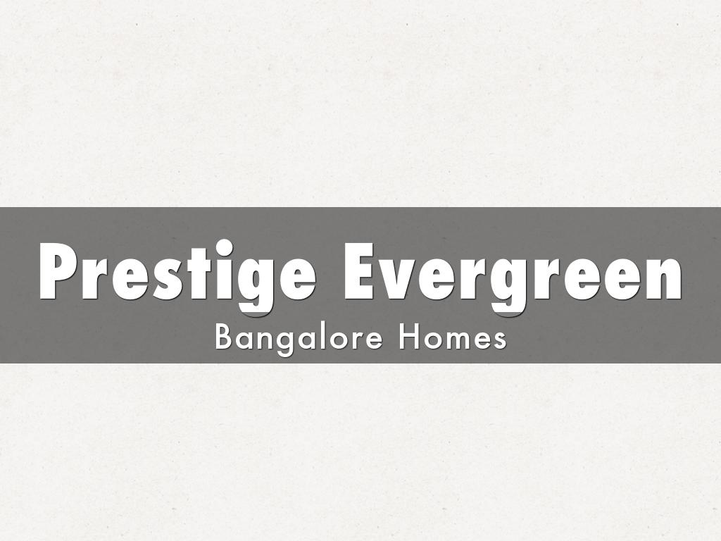 Prestige Evergreen