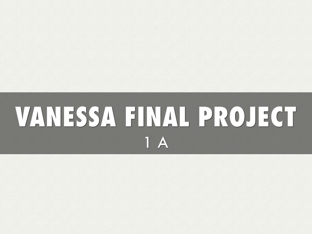 Vanessa Final Project
