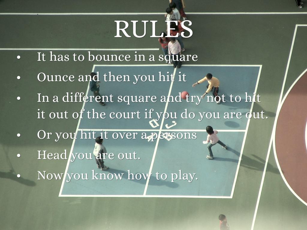 Four Square Game Rules Official Rules Of Four Square Four Square 