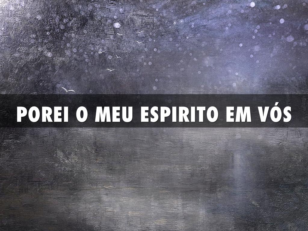Recebendo O Espirito De Deus
