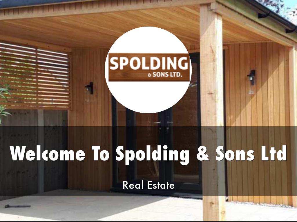 Spolding & Sons Ltd Presentation