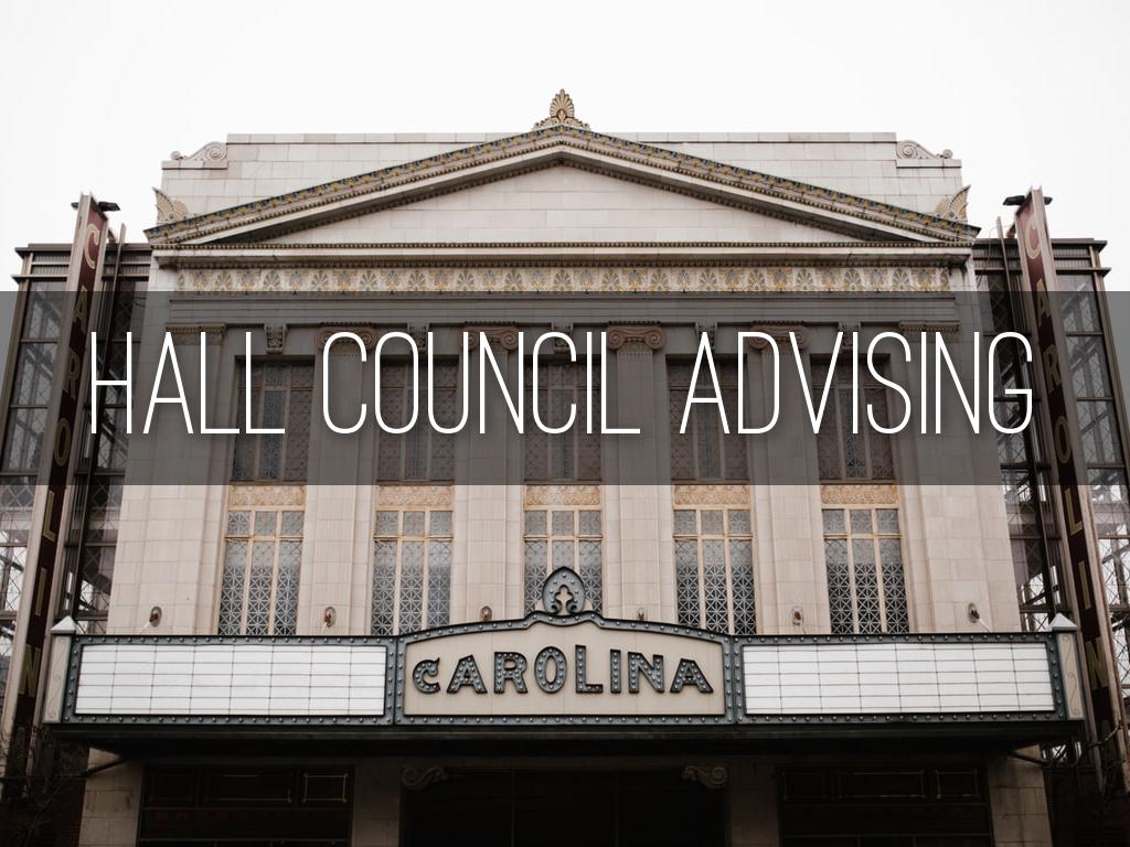 hall council advising