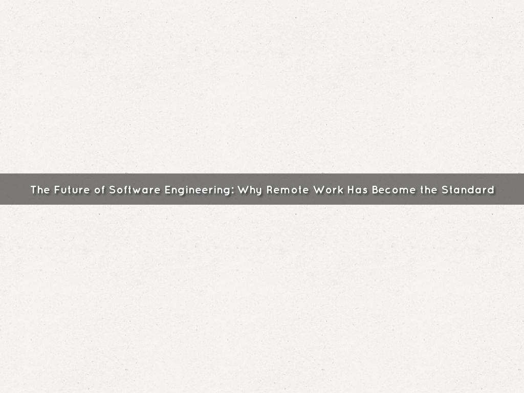 The Future of Software Engineering