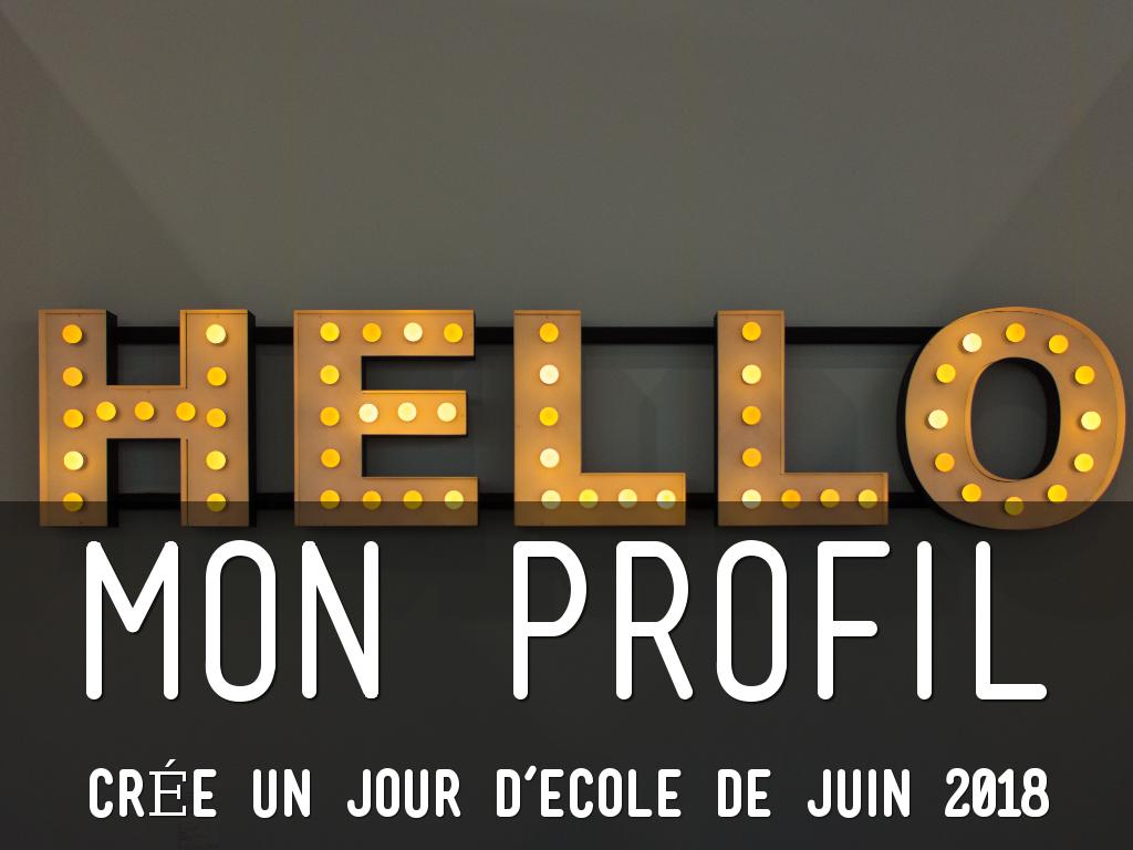 Copie de Personal Profile Template