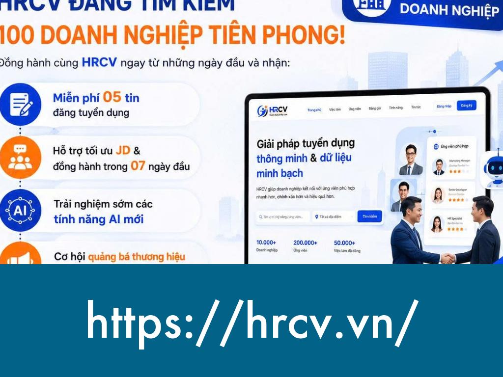 HRCV Việc Làm & Tuyển Dụng