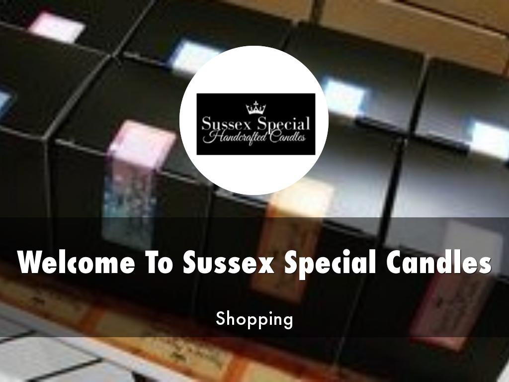 Sussex Special Candles Presentation