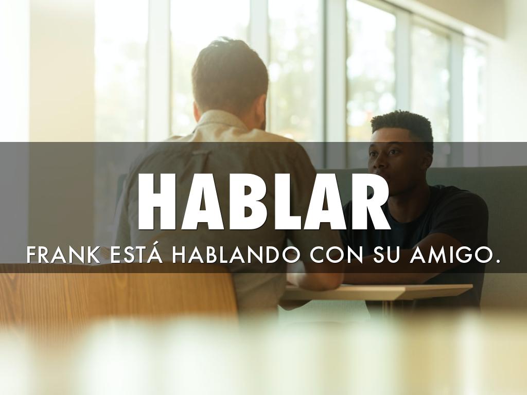 Spanish AR Verb Presentation