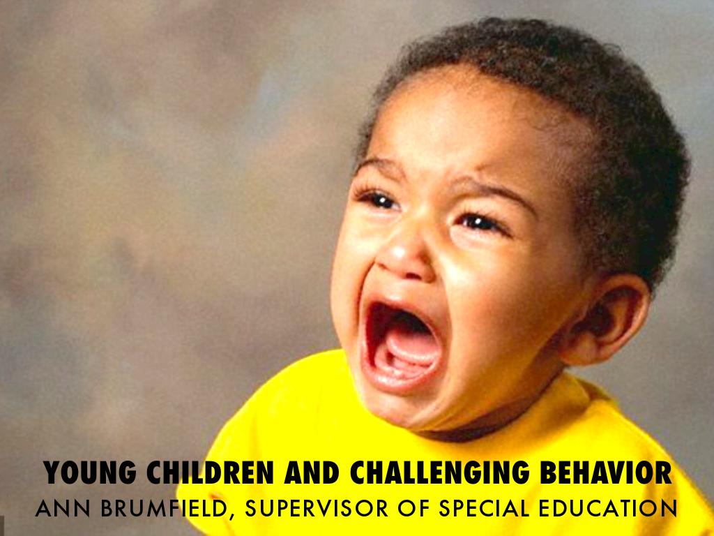 Behavior Difficulties in Young Children