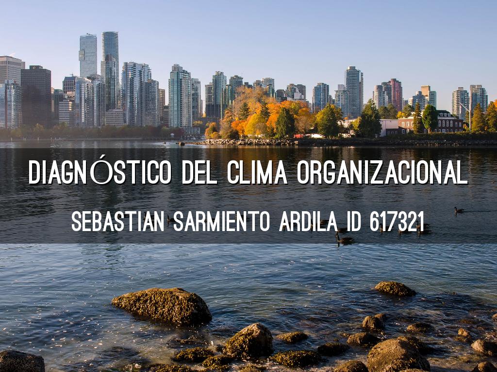 diagnóstico del clima organizacional