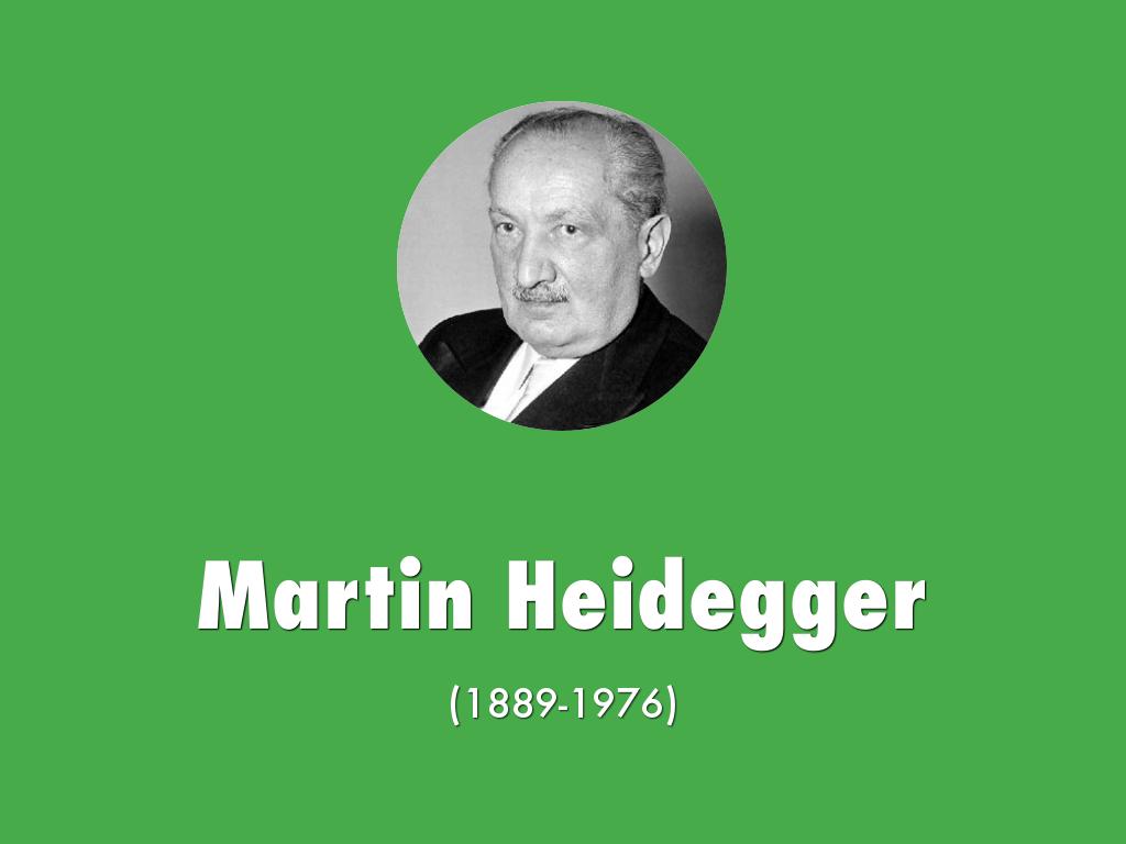 Martin Heidegger