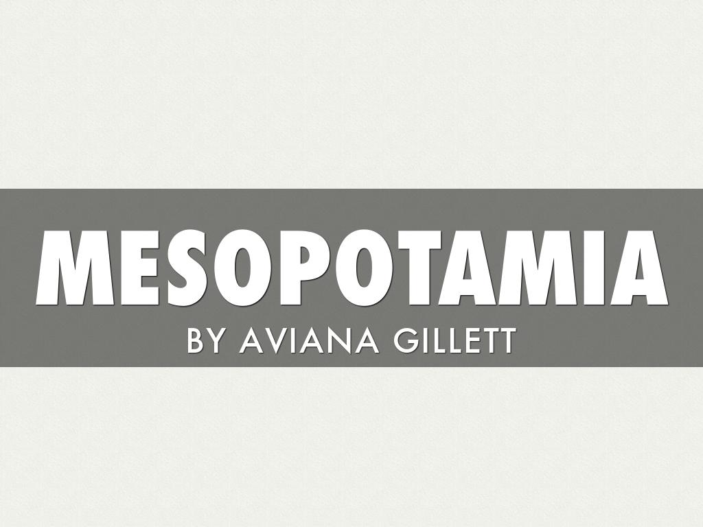 Mesapotamia