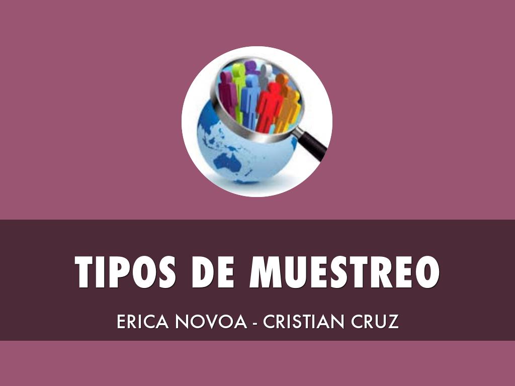TIPOS DE MUESTREO