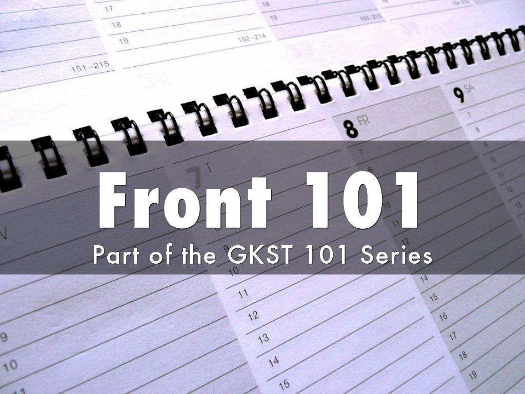 Front 101