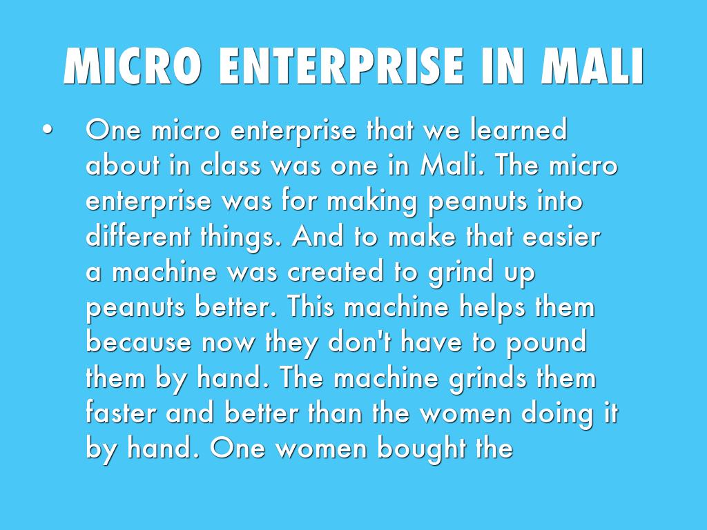 Copy of Big World, Micro Enterprise by Olivia McCarron