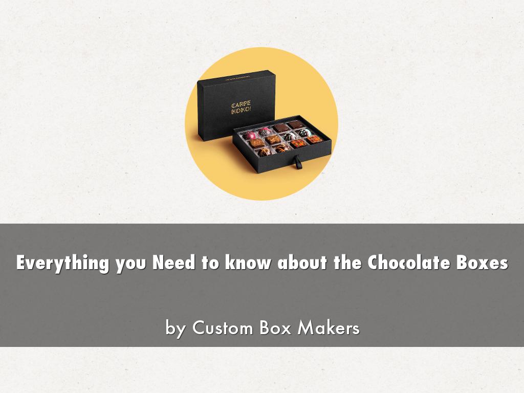 Chocolate Packaging to Pack Chocolates