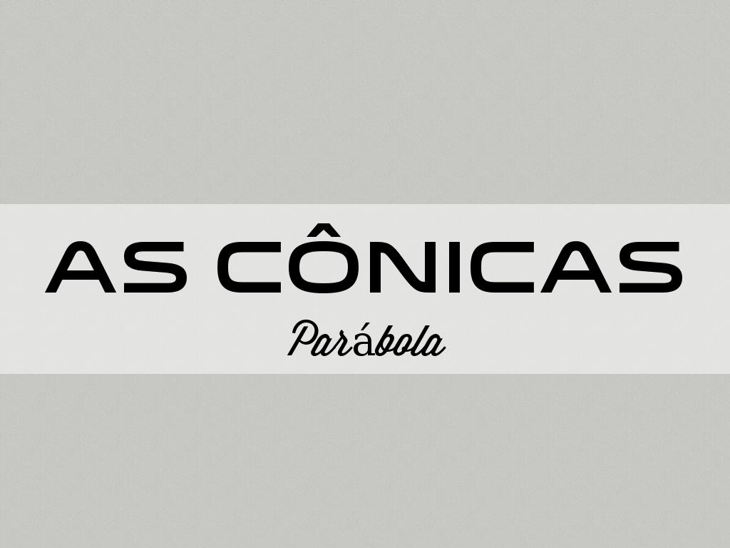 Cônicas 