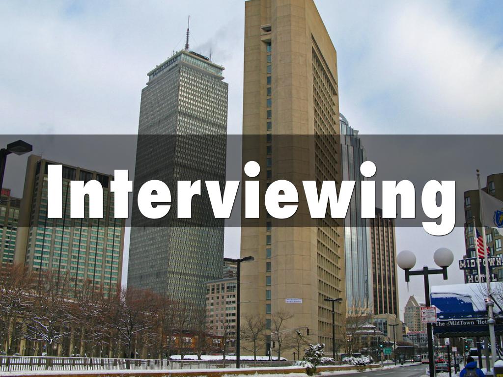 Interviewing