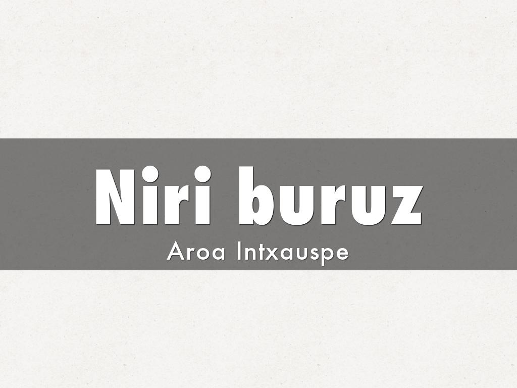 Niri buruz