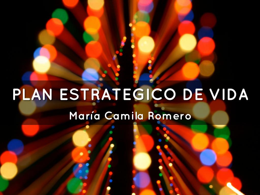 PLAN ESTRATEGICO DE VIDA