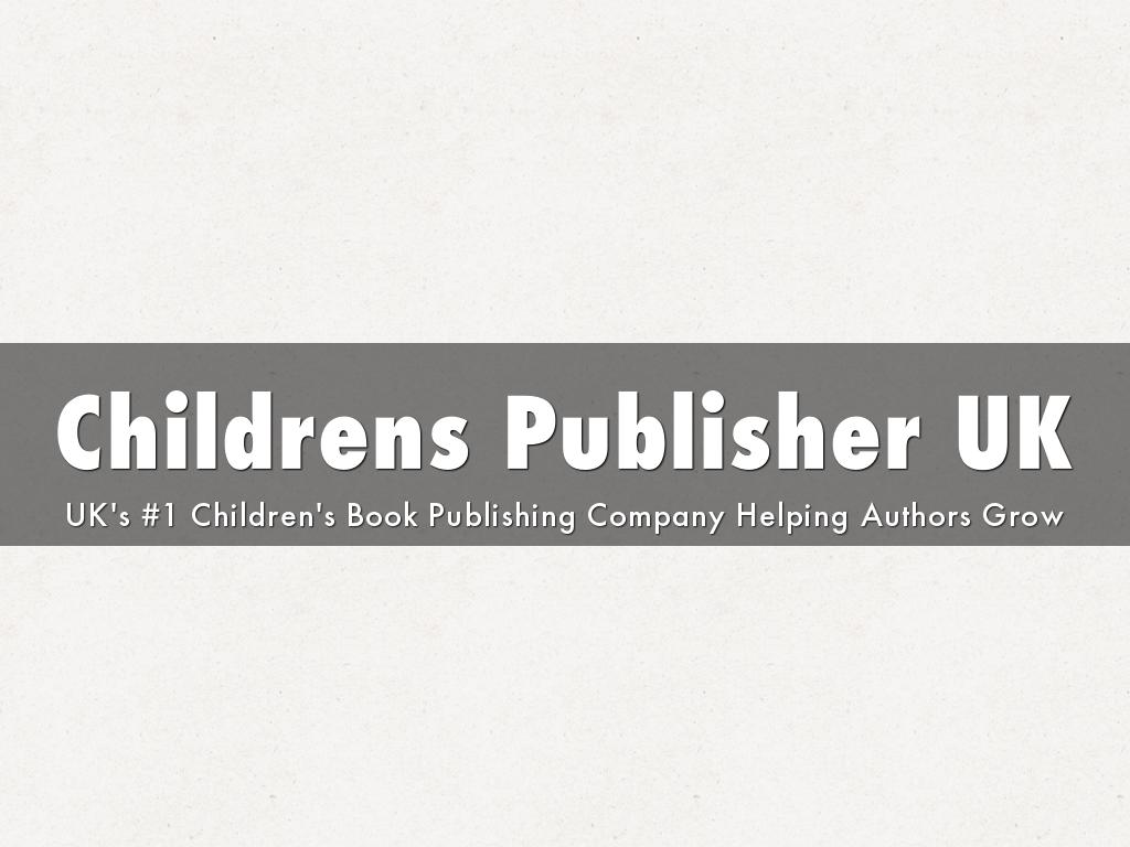 Childrens Publisher UK