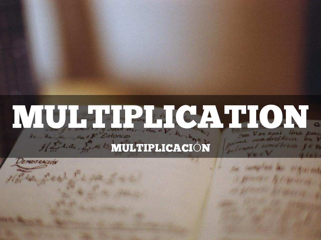 Multiplication/Multiplicación