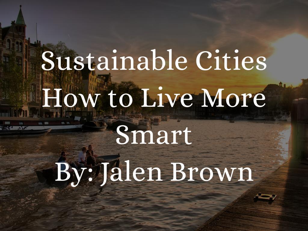 Sustainable Development 