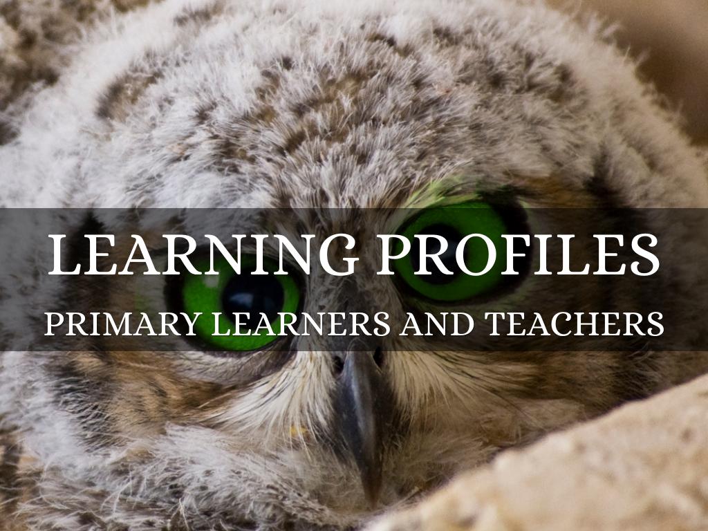 Learning Profiles