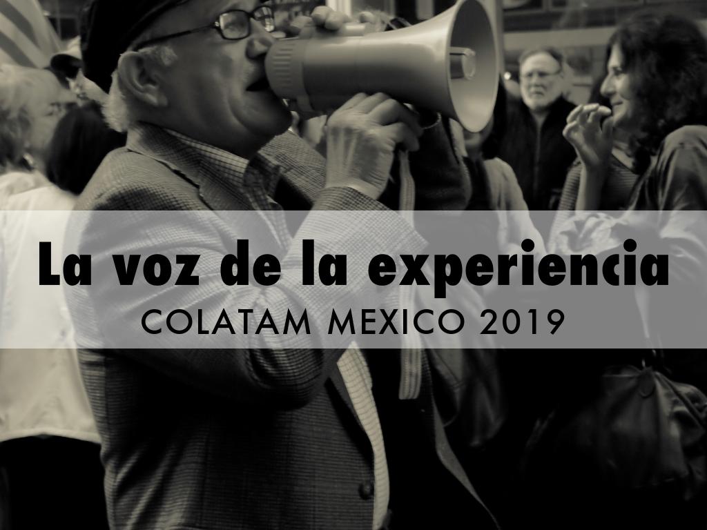 La voz de la experiencia