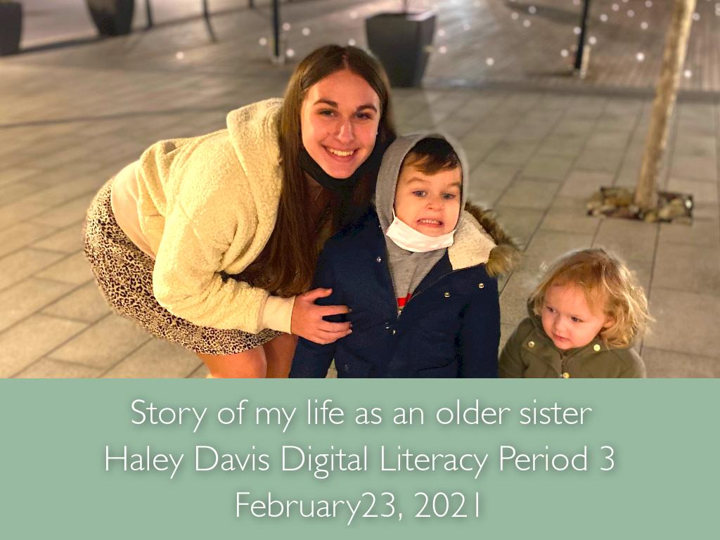 Story of my life as an older sister