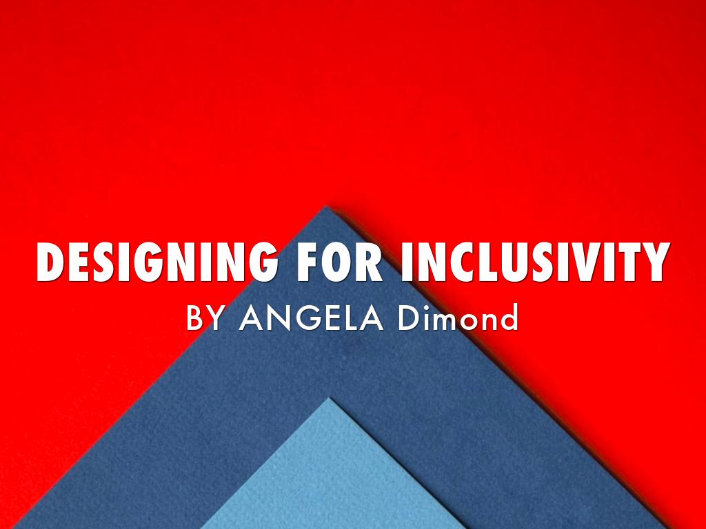 Designing For Inclusivity Vocab