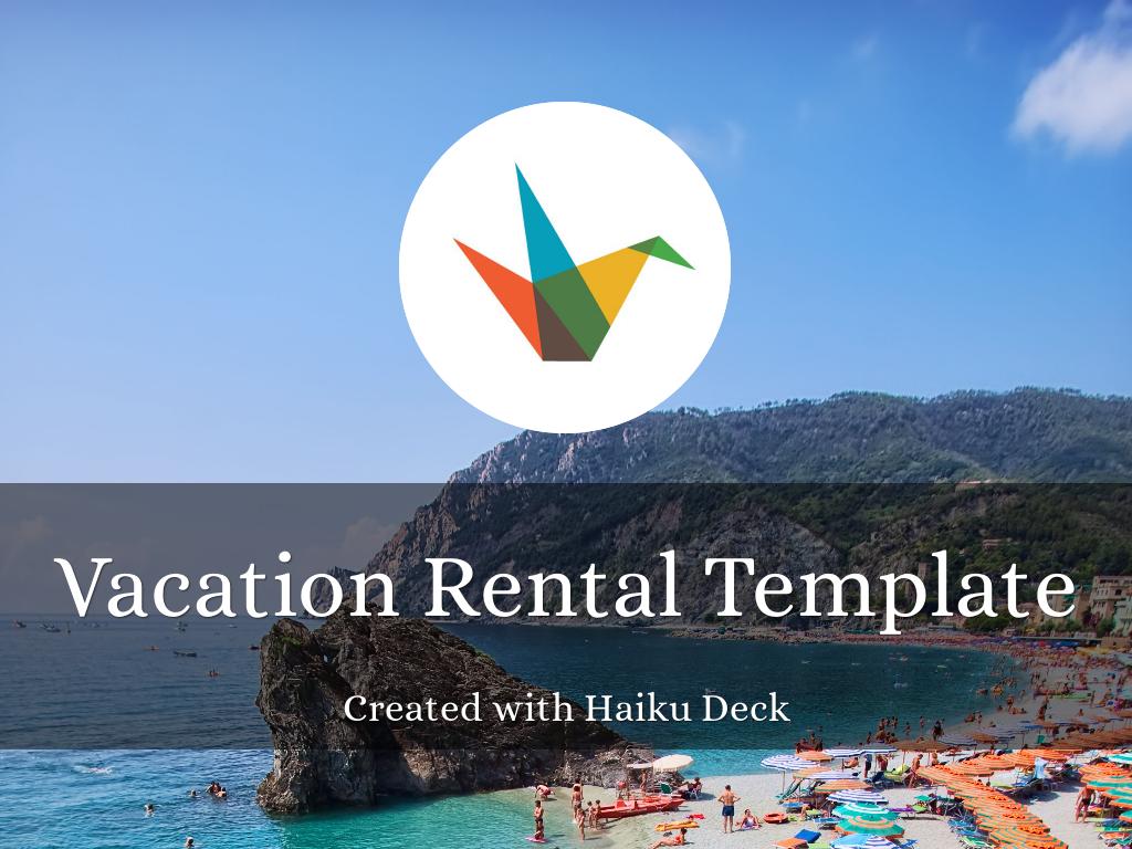 Copia de Vacation Rental Template