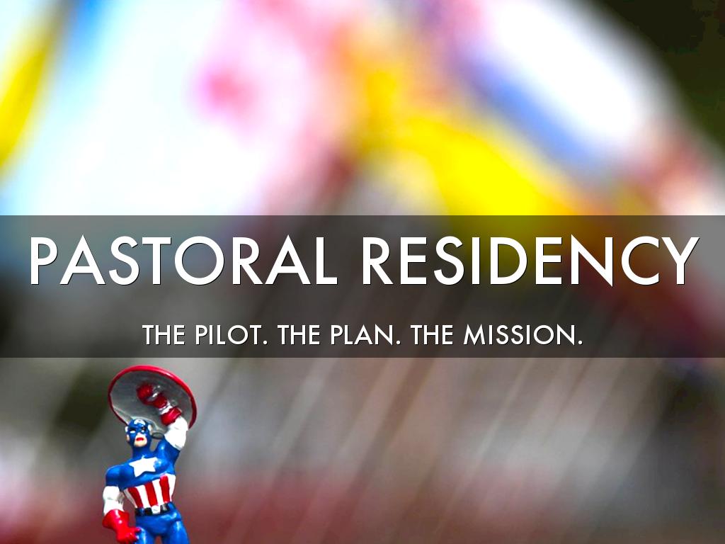 Pastoral Residency Update