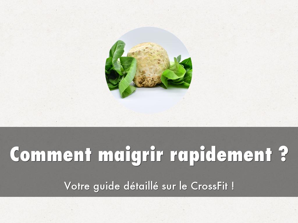 Comment maigrir rapidement ?