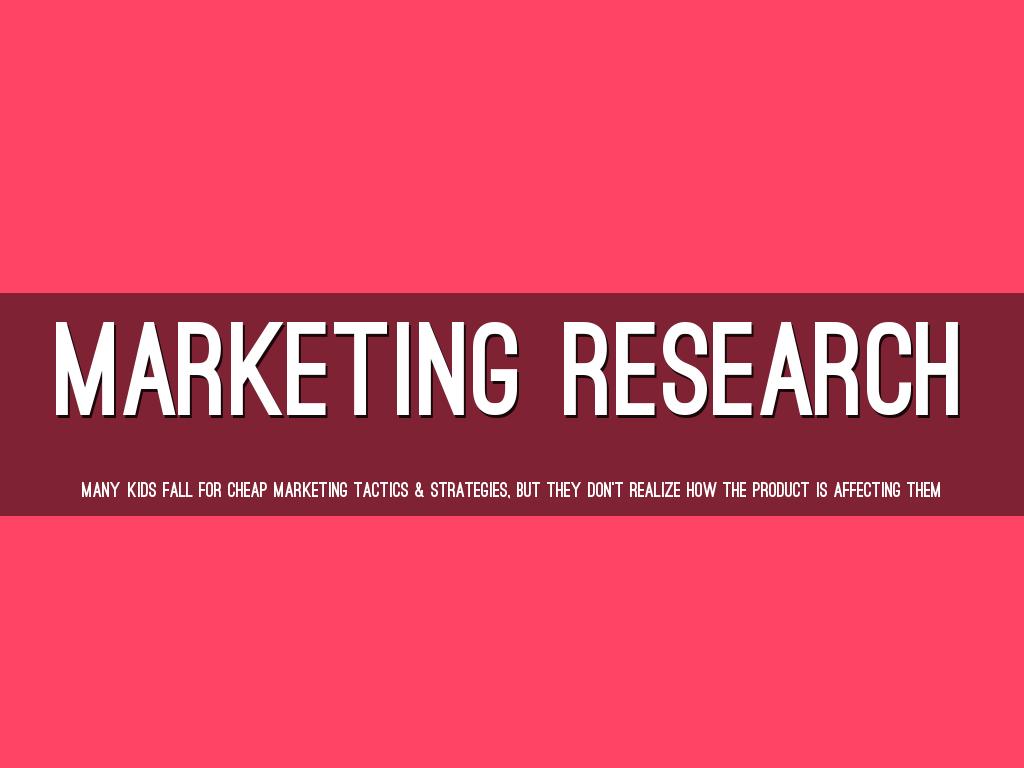 Marketing Research
