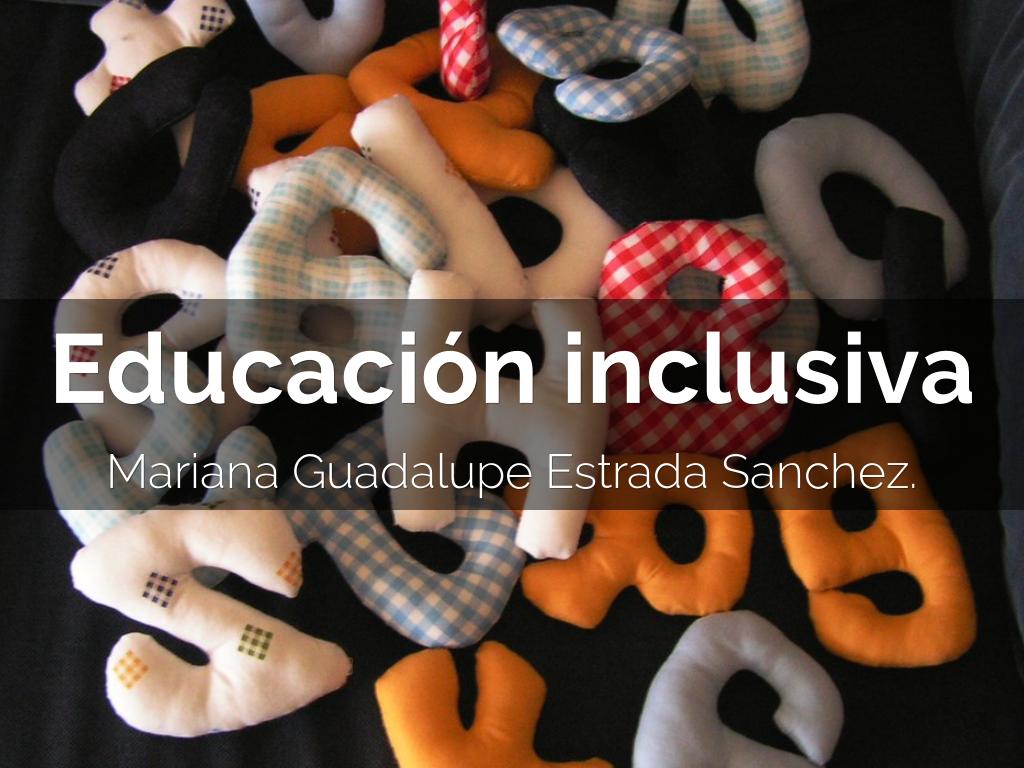 Educación inclusiva