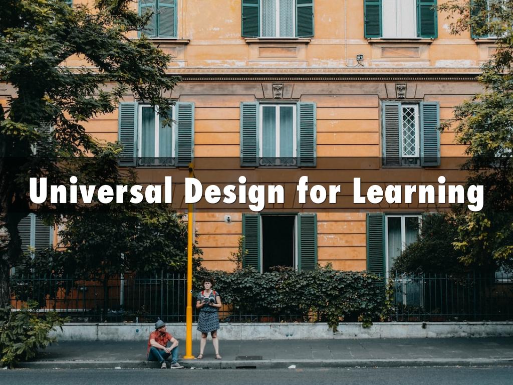 Universal Design for Learning