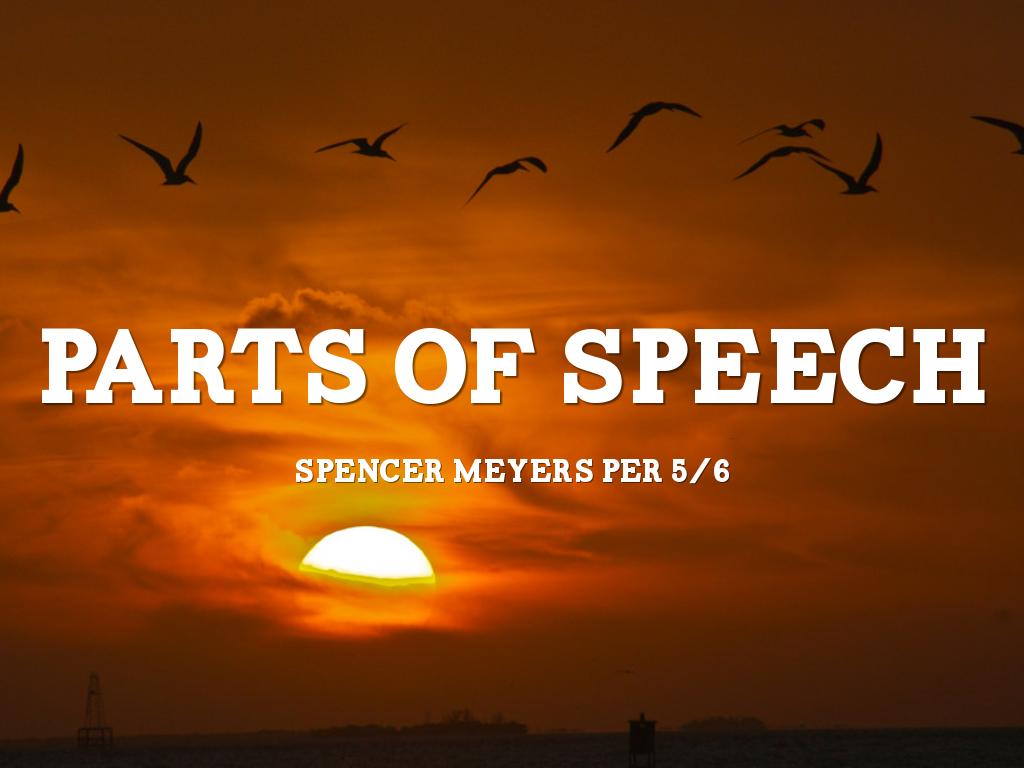 Parts Of Speech