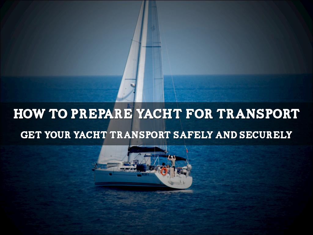 Yacht Transport