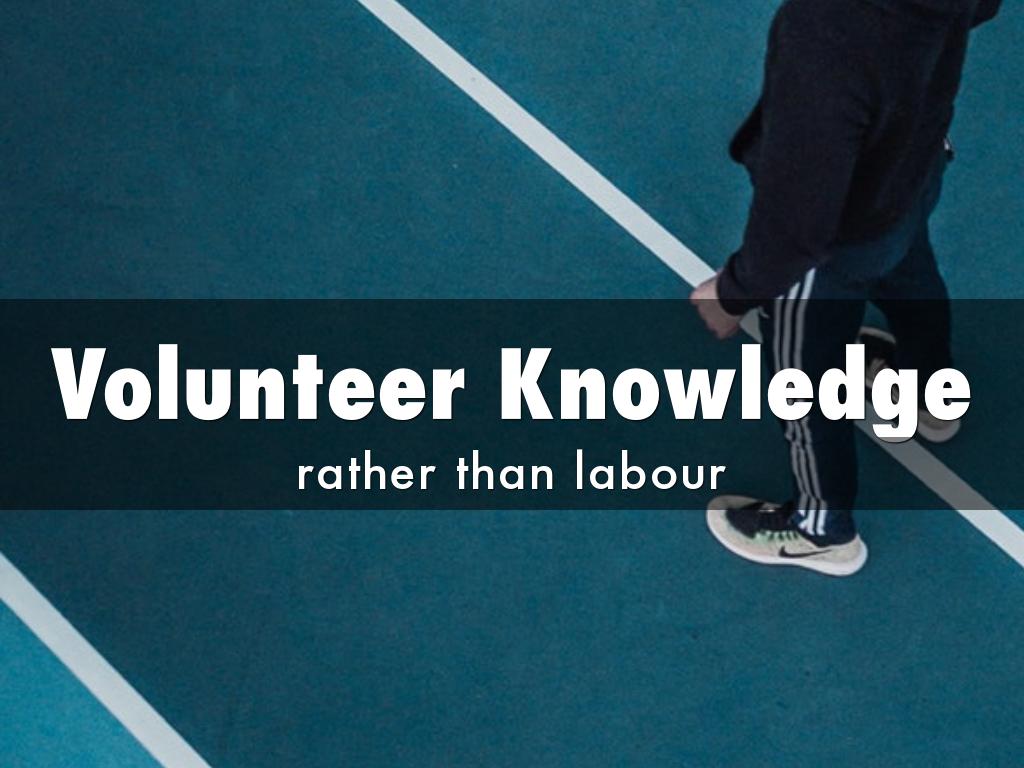 Volunteer Knowledge