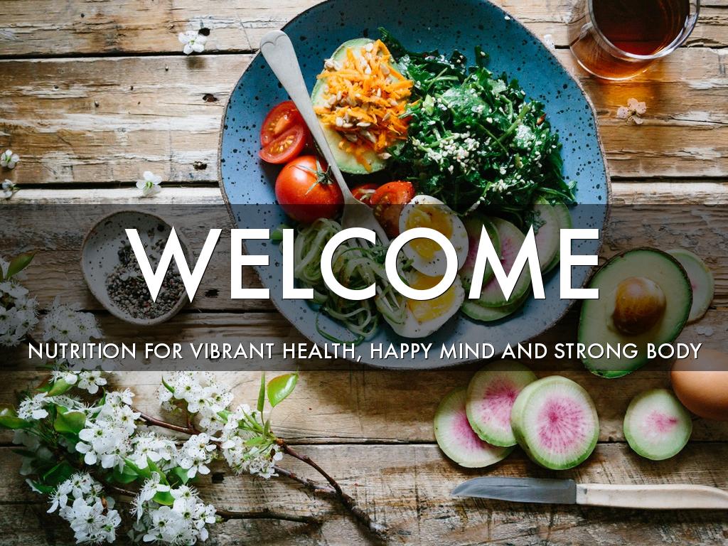 Copy of Nutrition For Vibrant Health